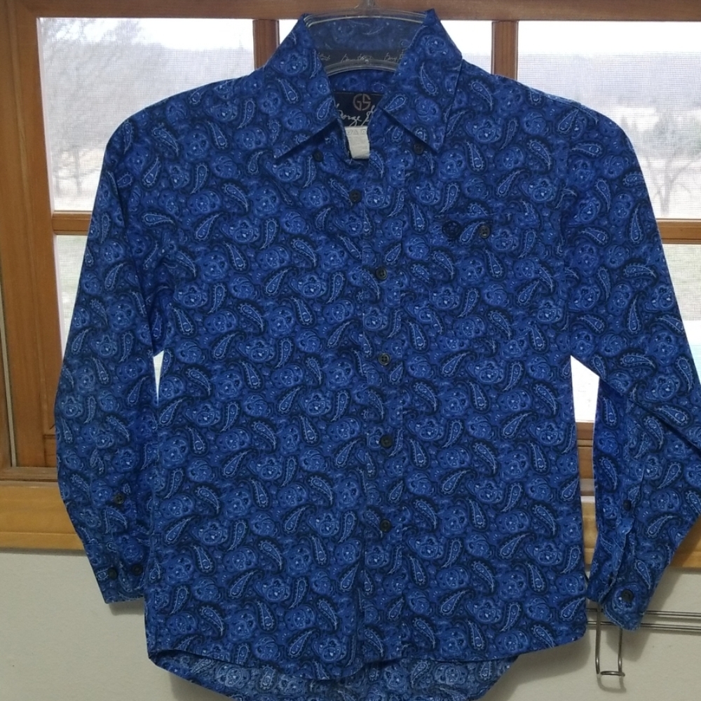 George Straight cowboy dress shirt